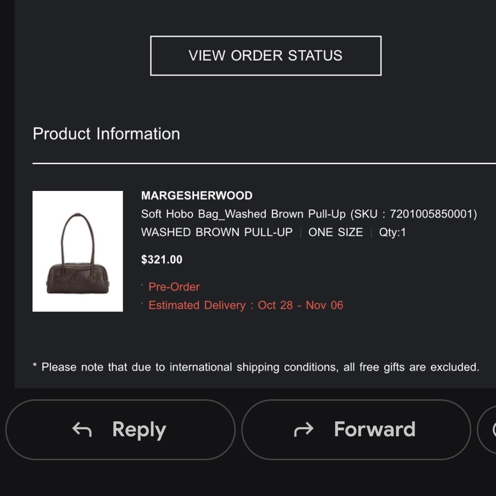 SOFT BOSTON EW_washed brown pull-up bag - Picture 5 of 8